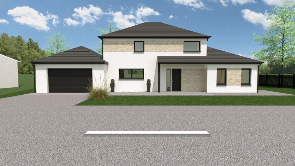 Maison neuve de 147 m² à Tourmignies Réalisez v....