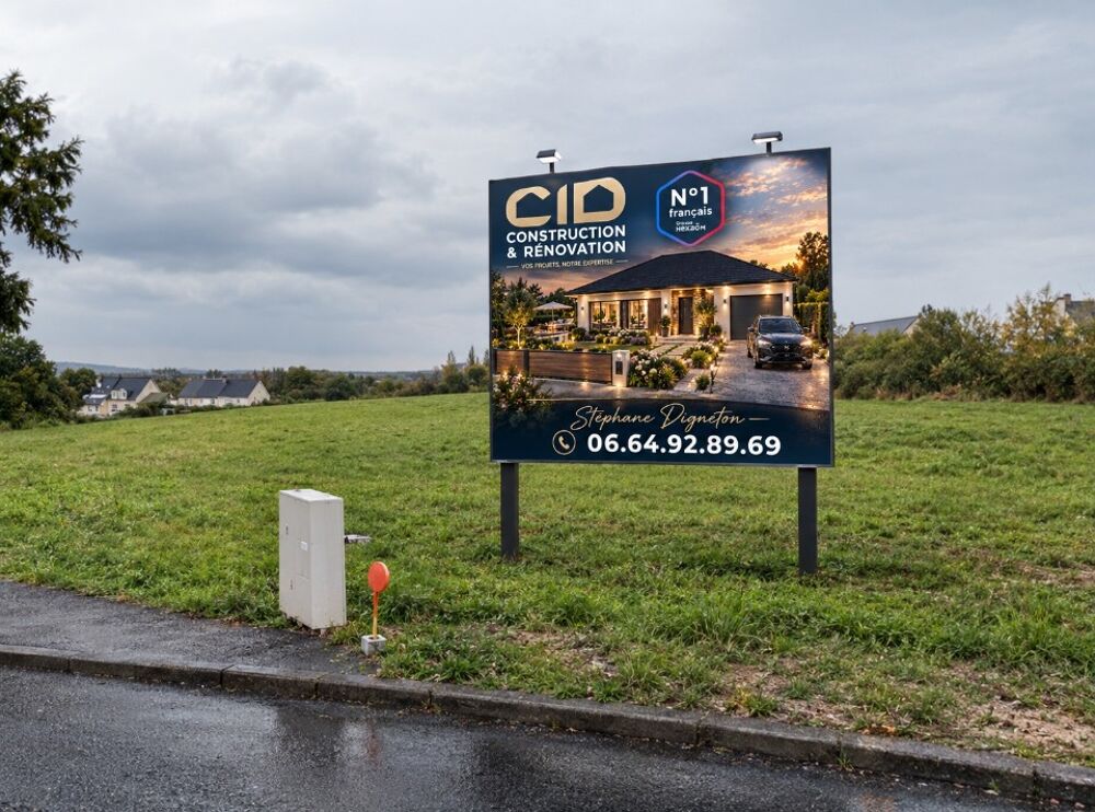 Belle maison à construire de 70 m² habitables avec garag....