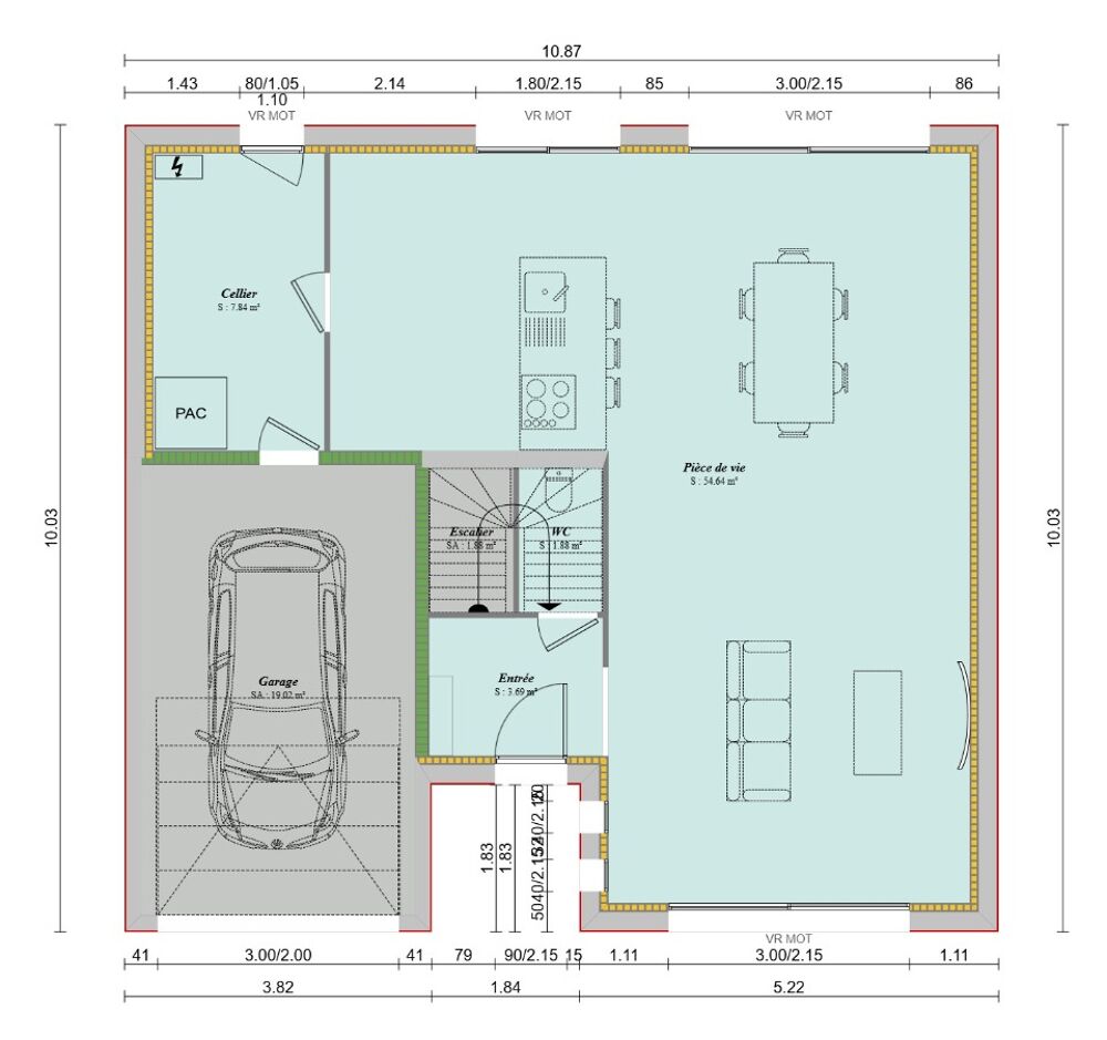 🏡 Maison neuve contemporaine à Bargny - 6 pièces....