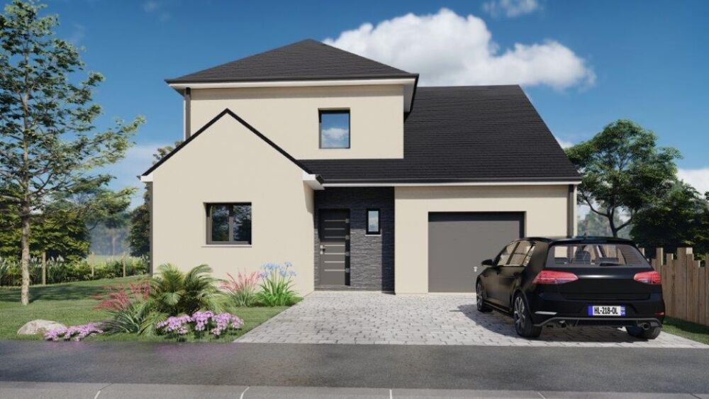 MAISON À CONSTRUIRE DE 122 M² À TRÉLAZÉ, AVEC 6 PIÈCES, ....