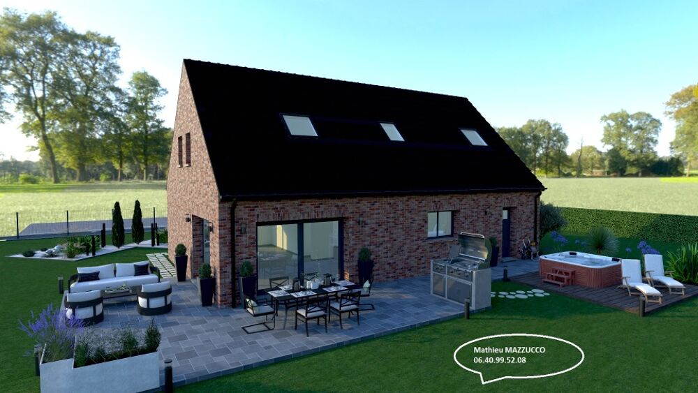 VENTE d'une maison F7 (150 m²) à Étricourt-Manancourt<BR....