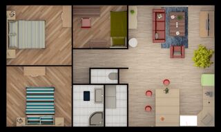  Maison � vendre 4 pi�ces 65 m�