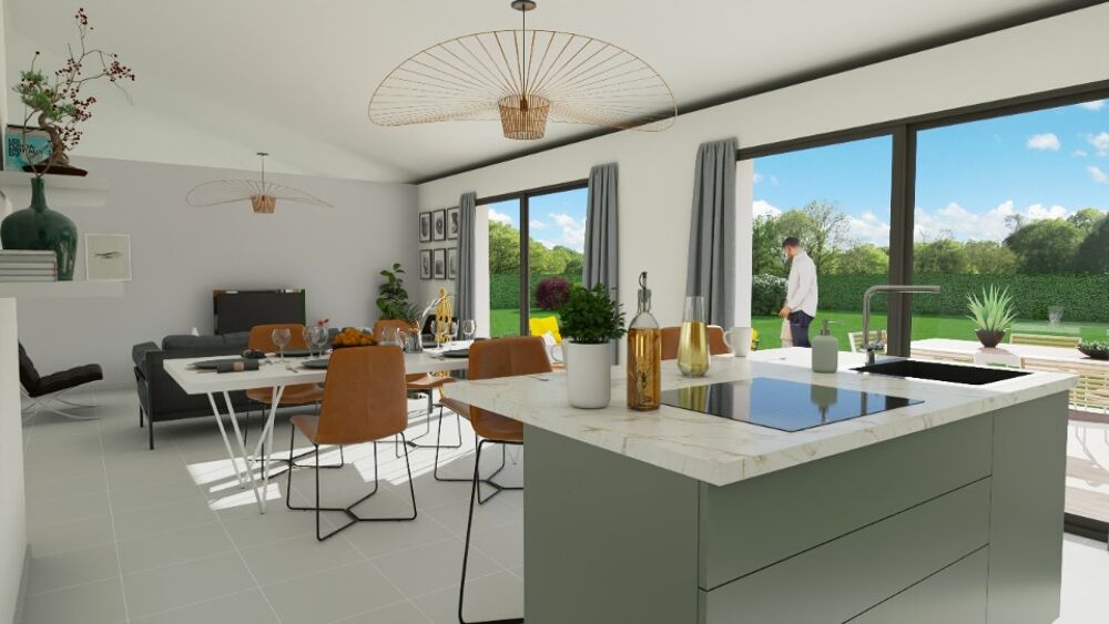 Votre villa neuve dans un cadre campagne. Décou....