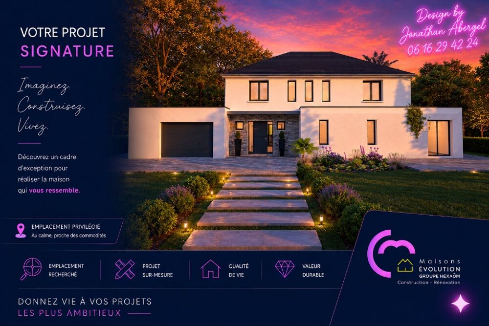 MAISON À CONSTRUIRE DE 150 M² À VERRIÈRES-LE-BUISSON DAN....