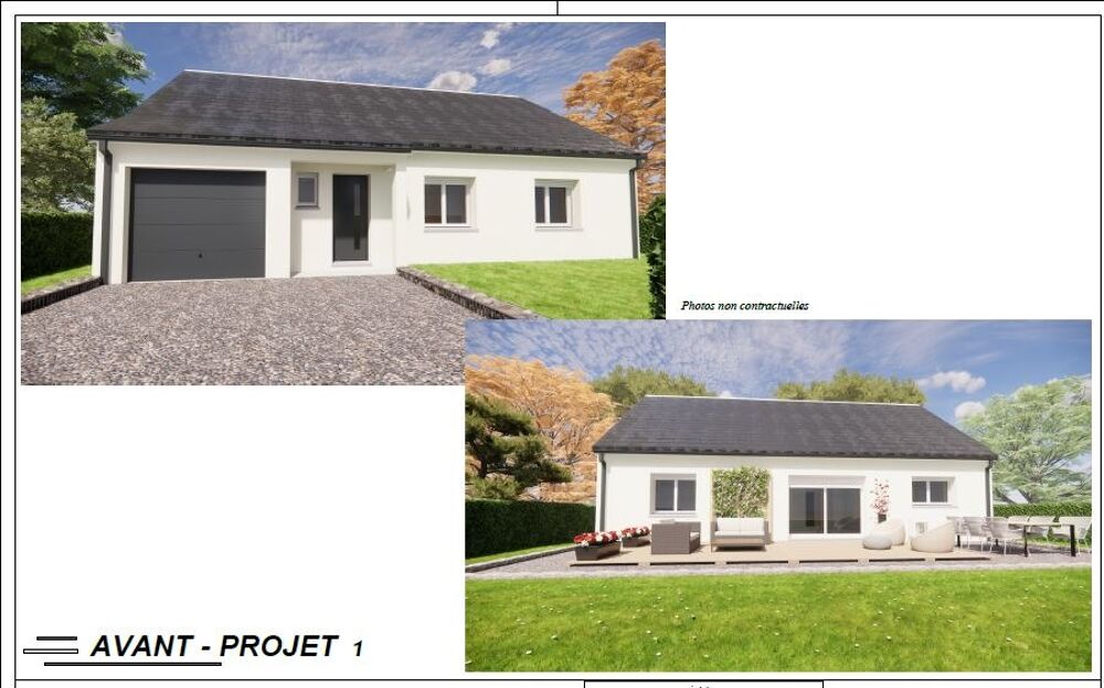 Maison F4 (80 m²) en vente à Aron À découvrir à Aron....