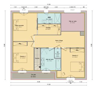  Maison à vendre 6 pièces 145 m²