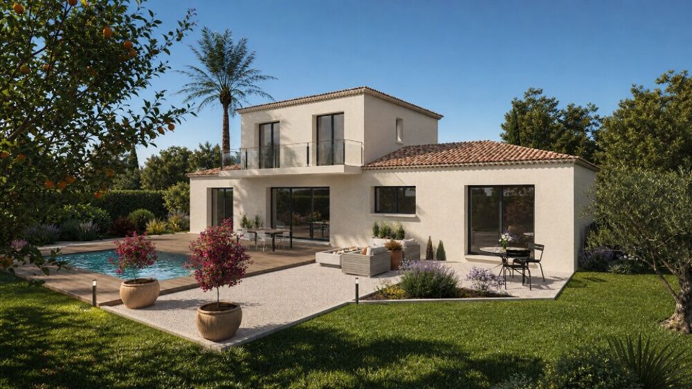 Projet de construction à la Colle sur Loup, dans un sect....