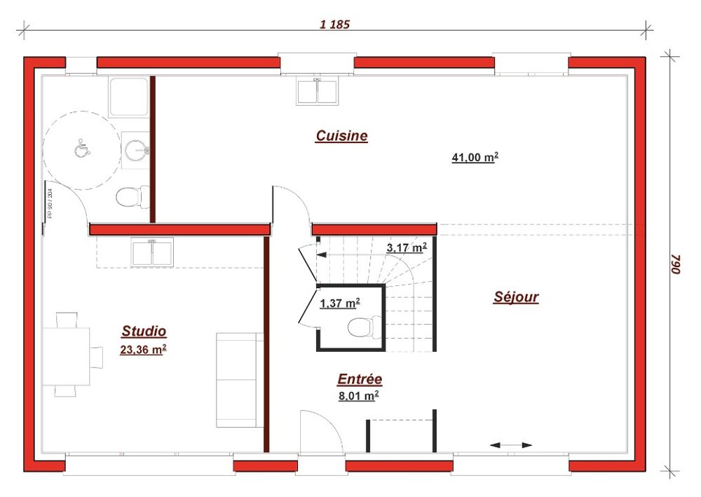 vente Maison - 6 pièce(s) - 150 m² Le Pecq (78230)