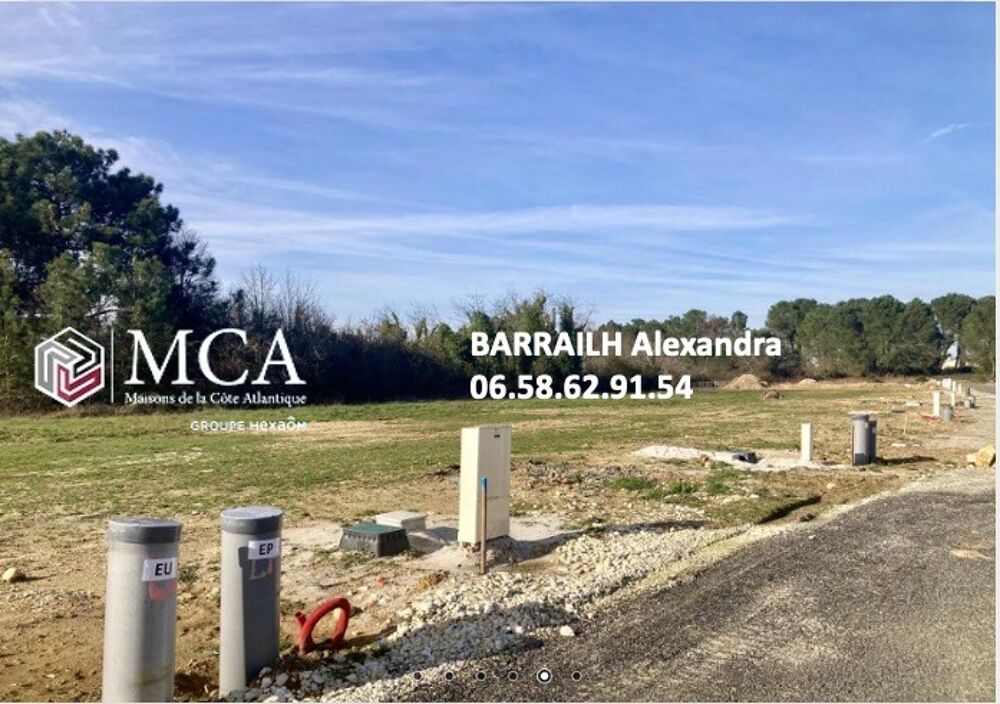 vente Terrain - 400 m² Martillac (33650)
