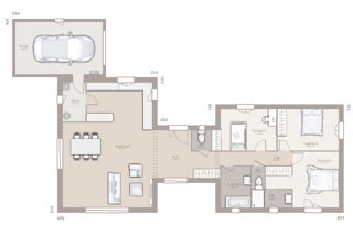  Maison à vendre 4 pièces 120 m²