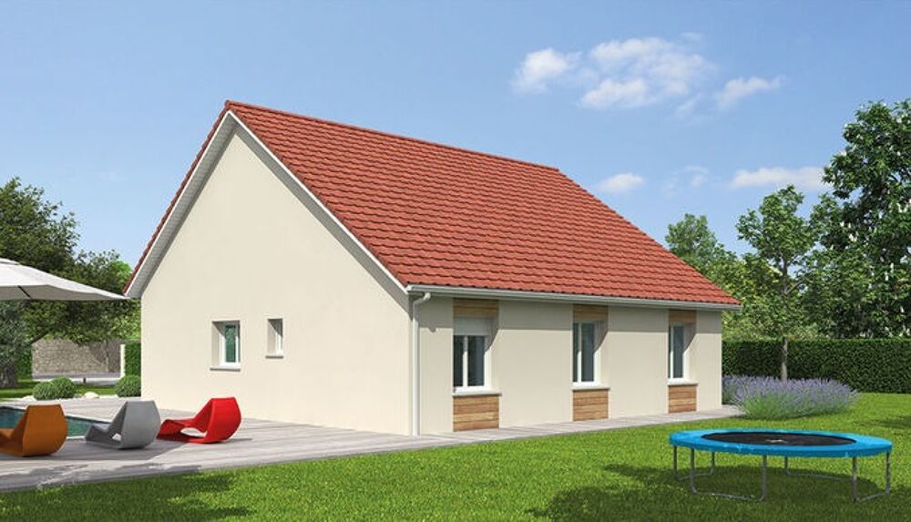 Cette maison ossature bois de plain-pied à l'architectur....