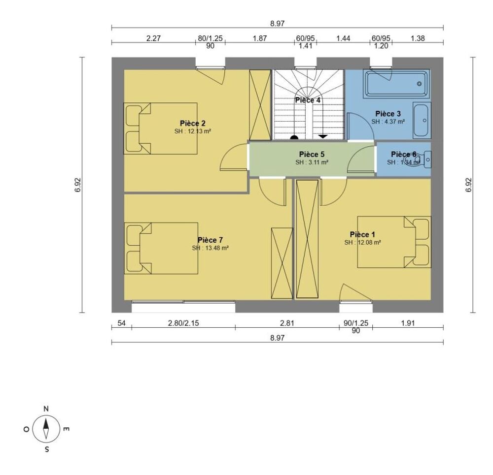 vente Maison - 5 pièce(s) - 93 m² Chamaret (26230)