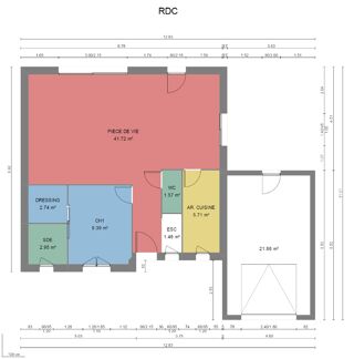  Maison à vendre 5 pièces 65 m²