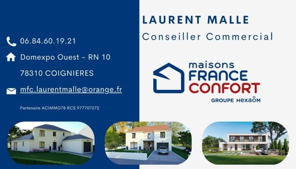 vente Terrain - 352 m² Ponthévrard (78730)