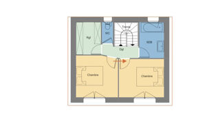  Maison  vendre 4 pices 110 m