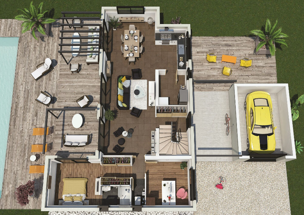 vente Maison - 5 pièce(s) - 105 m² Arès (33740)