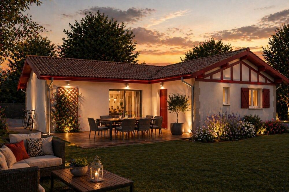 Villa Nahia + terrain à Saint-Vincent-de-Tyrosse - Plein....