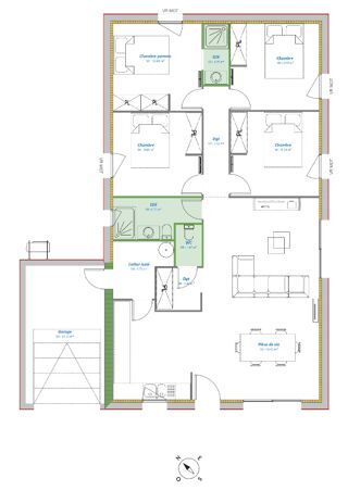  Maison  vendre 6 pices 98 m