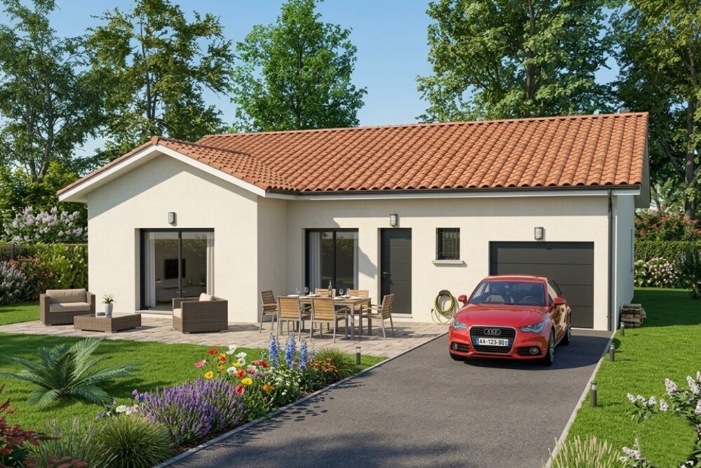 Maison neuve 105 M2 avec jardin à ANNEYRON (26140) V....