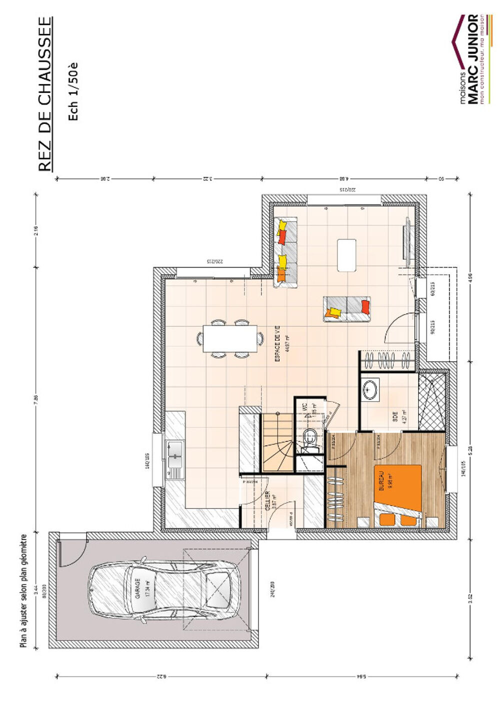 vente Maison - 5 pièce(s) - 110 m² Sainte-Gemmes-sur-Loire (49130)