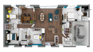  Maison 6 pi�ces 125 m� Castanet-tolosan