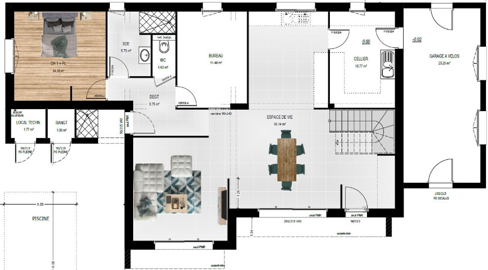 MAISON À CONSTRUIRE DE 153 M² PROCHE D'ANGERS R....