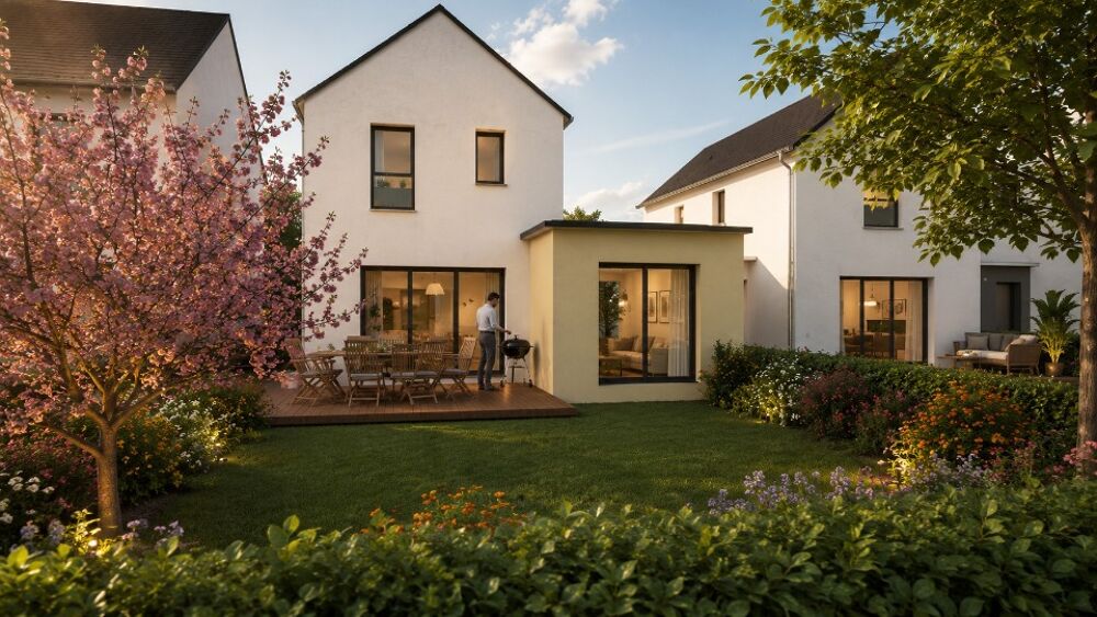 🏡 PROJET MAISON 98 m² À PLEUMELEUC Prix global :....