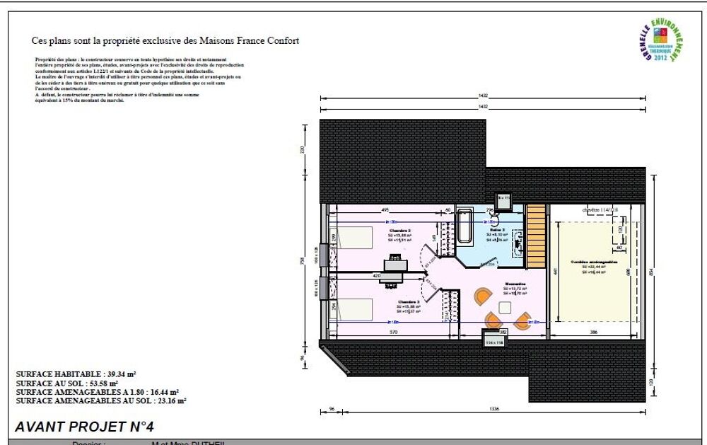 vente Maison - 6 pièce(s) - 124 m² Craon (53400)