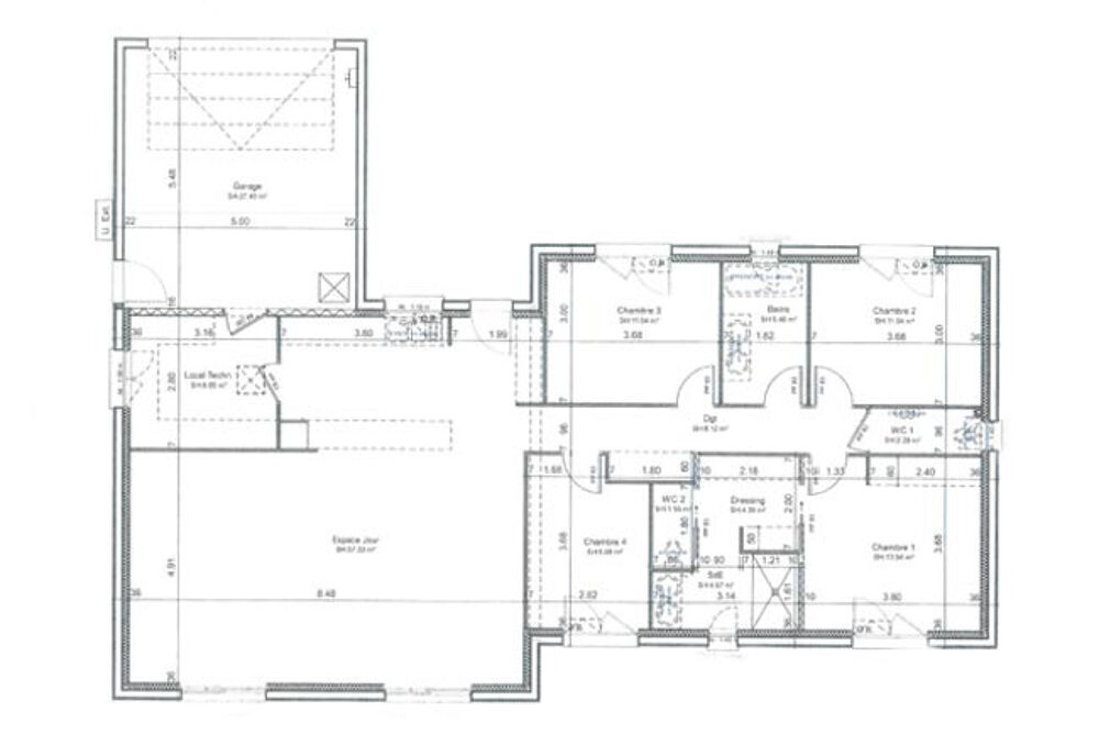 MAISON À CONSTRUIRE 5 PIÈCES 137 M² IDÉALEMENT SITUÉE À ....