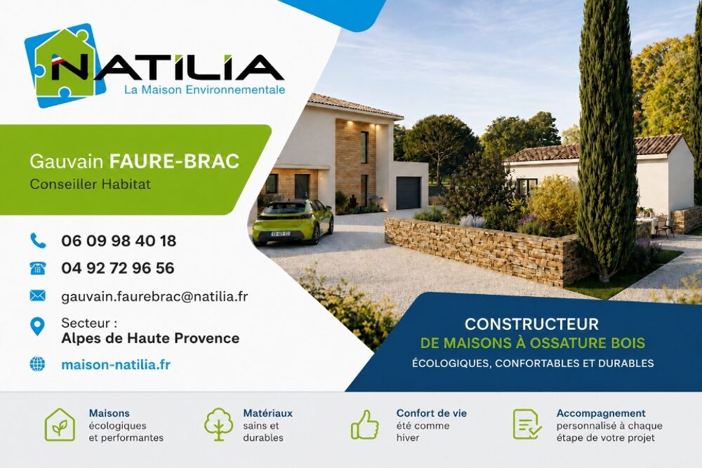 vente Terrain - 580 m² Montfuron (04110)