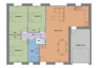  Maison 4 pi�ces 80 m� Bruz