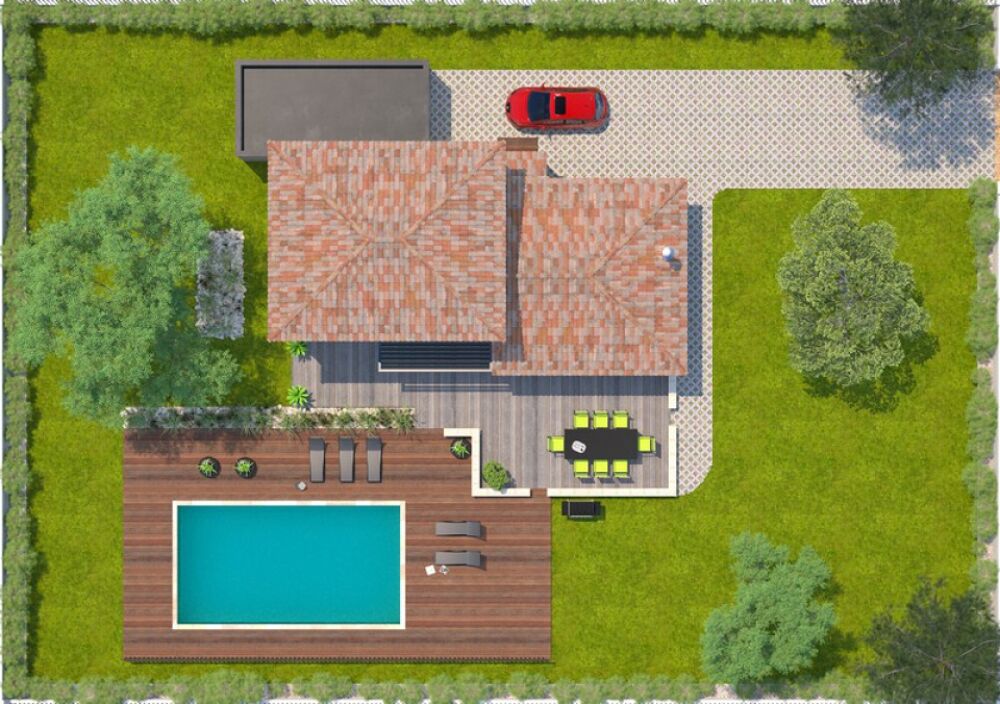 MAISON À CONSTRUIRE DE 105 M² IDÉALEMENT SITUÉE À UZÈS, ....