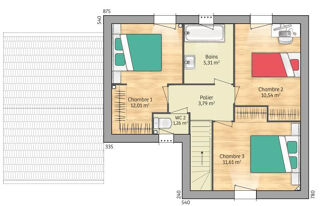 Maison à vendre 5 pièces 90 m²