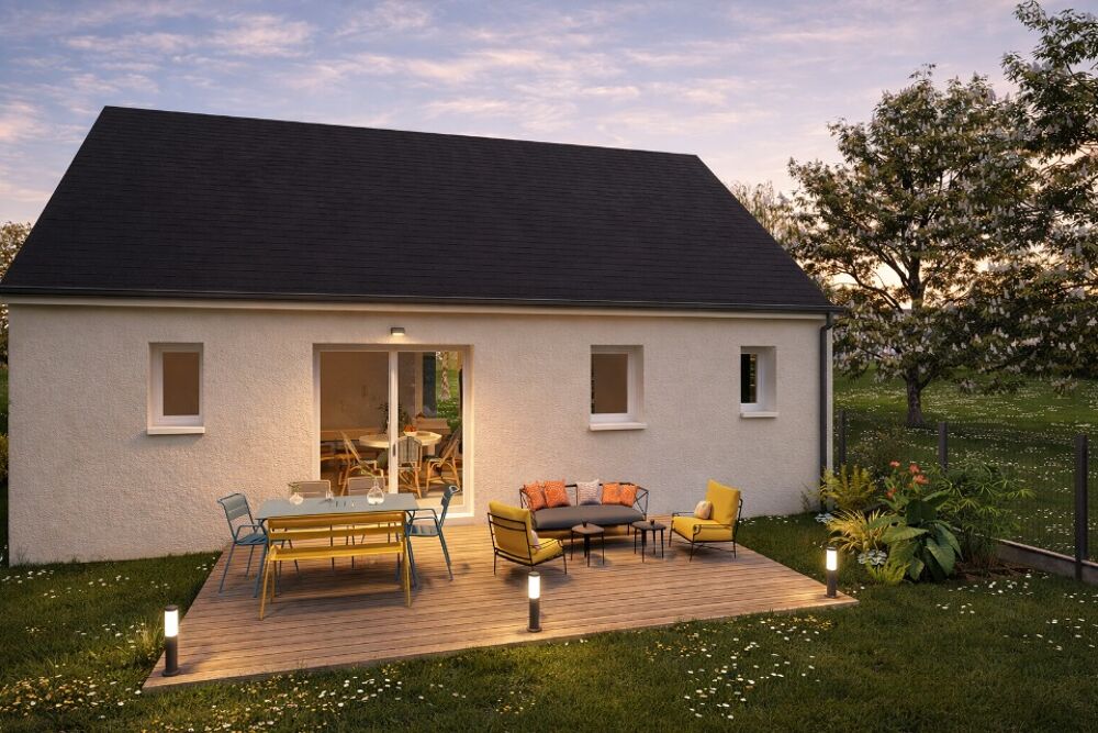 Maison lumineuse de plus de 60 m² offrant des espaces gé....