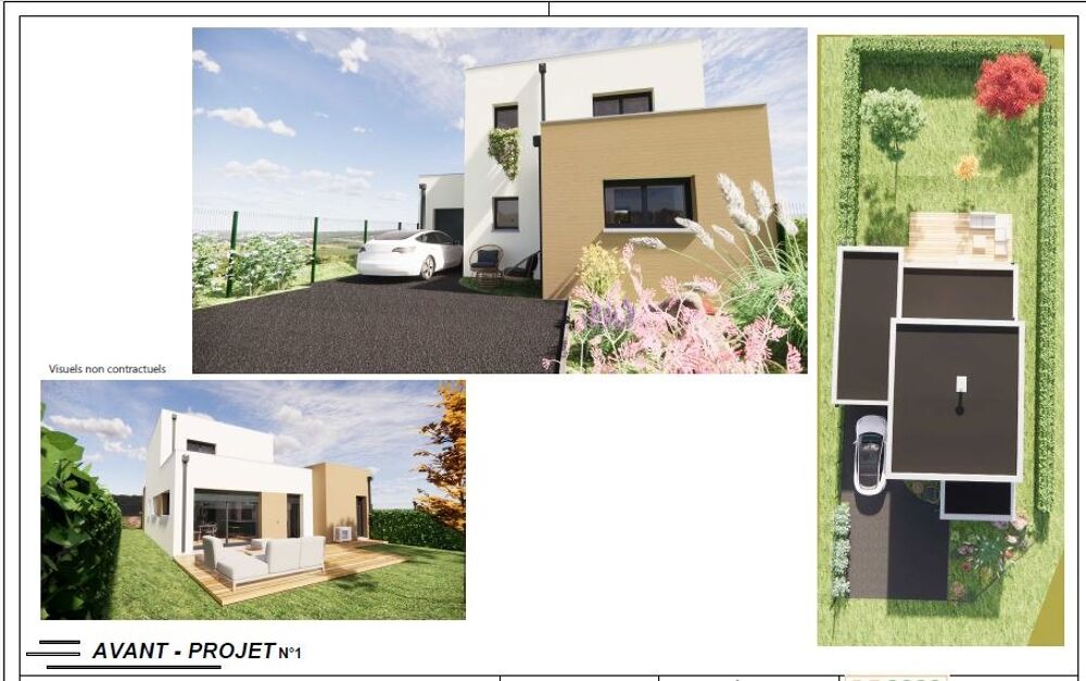 MAISON À CONSTRUIRE DE 110 M² IDÉALEMENT SITUÉE À MARIGN....
