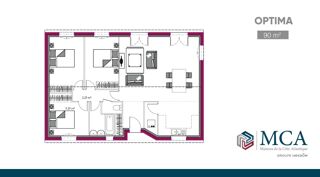  Maison 3 pi�ces 65 m� C�rons