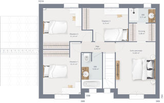  Maison 7 pi�ces 120 m� Treslon