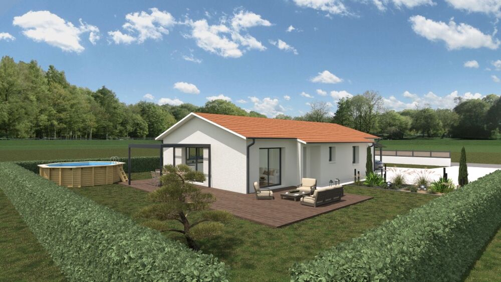 MAISON À CONSTRUIRE DE 87 M² PROCHE DE BOURG-EN-BRESSE, ....