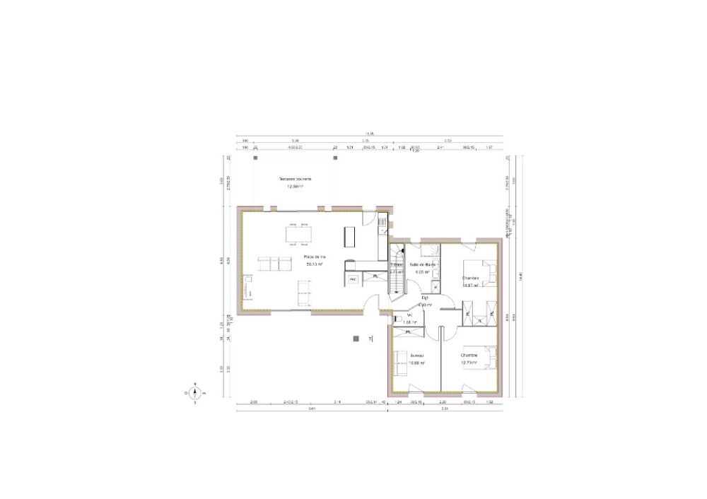 vente Maison - 4 pièce(s) - 100 m² Le Vigen (87110)