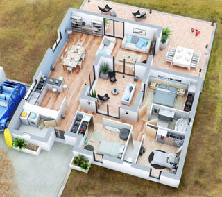  Maison  vendre 4 pices 97 m