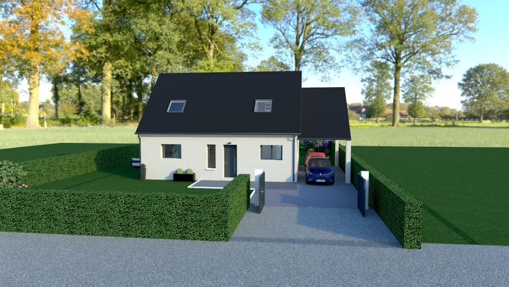 MAISON À CONSTRUIRE DE 110 M² AVEC 4 PIÈCES À BEUZEVILLE....
