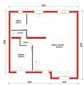  Maison à vendre 5 pièces 110 m²