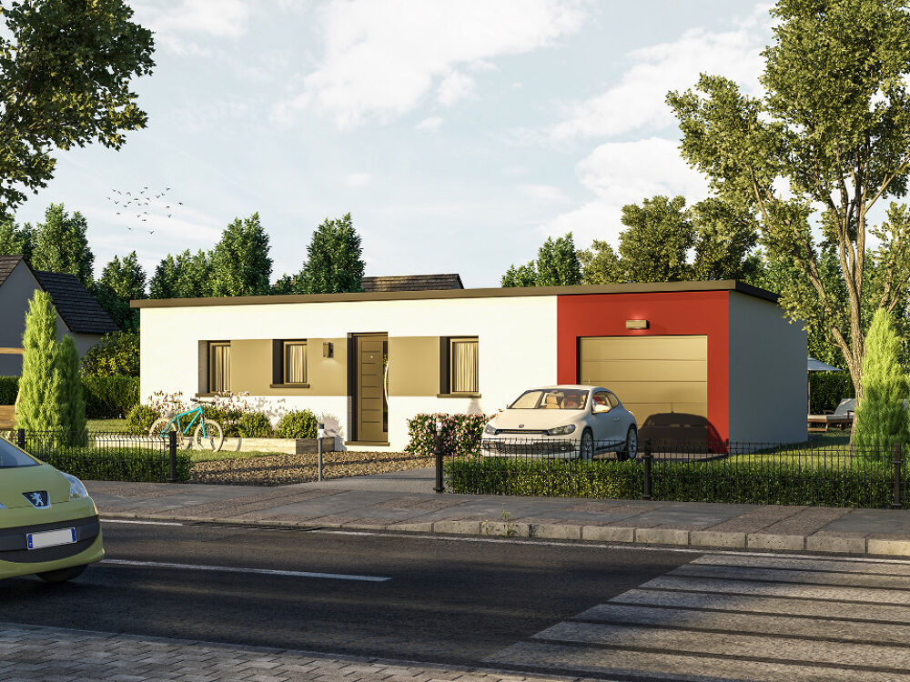 VENTE d'une maison T4 (68 m²) à Saint-Brandan IDÉALE....