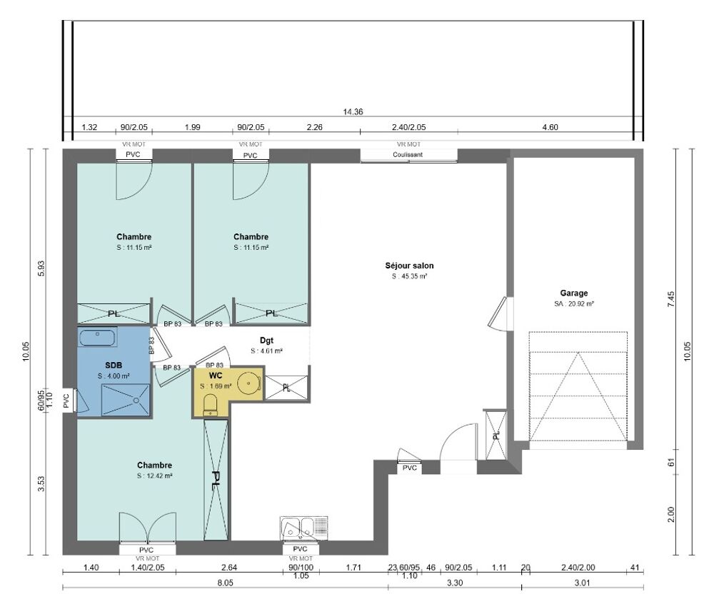 vente Maison - 4 pièce(s) - 80 m² Héricourt-en-Caux (76560)