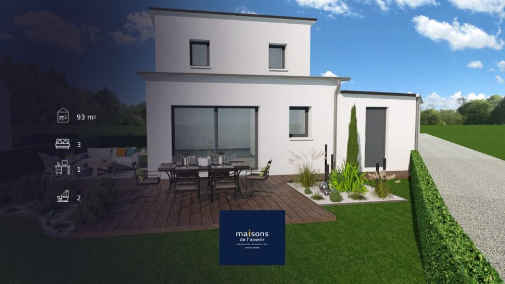 🏡 PROJET MAISON 93 m² À GOVEN Prix global : 273 ....