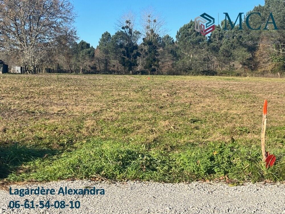 vente Terrain - 1000 m² Grignols (33690)