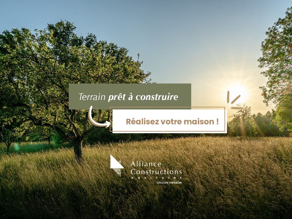 vente Terrain - 730 m² Saint-Médard-d'Eyrans (33650)
