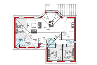  Maison  vendre 4 pices 112 m
