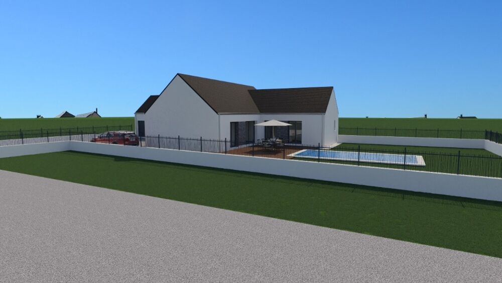 MAISON À CONSTRUIRE DE 120 M² PROCHE DE TOURS AVEC 5 PIÈ....