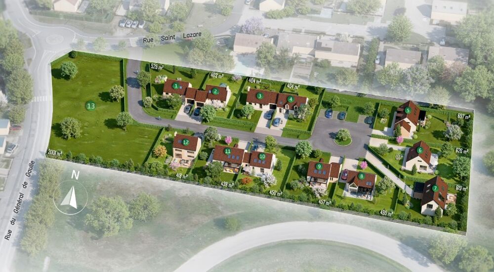 vente Terrain - 525 m² Poincy (77470)